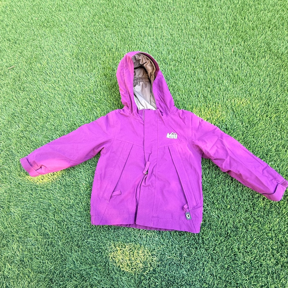 REI Purple Fleece Jacket for Toddlers